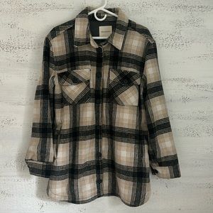 Thread and Supply plaid jacket! Size M